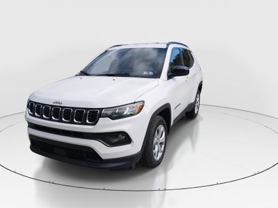 2024 Jeep Compass — rear three-quarter view