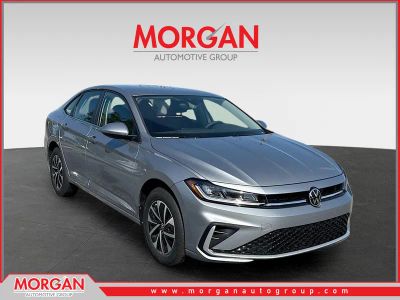 2026 Volkswagen Jetta S in Silver Metallic — front three-quarter view
