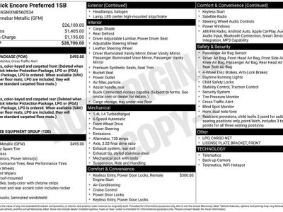 2022 Buick Encore — photo 36 view