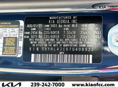 2026 Kia Sorento — photo 40 view