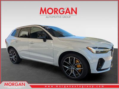 2024 Volvo XC60 Recharge Plug-In Hybrid T8 Polestar in White — front three-quarter view