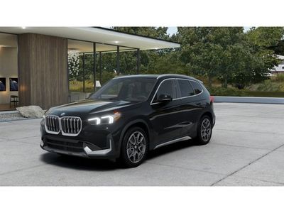 2026 BMW X1 xDrive28i xDrive28i in Jet Black — front three-quarter view