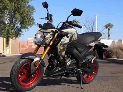 2026 Kawasaki Z125 PRO Cypher Camo Beige - Photo 2