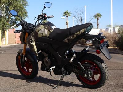 2026 Kawasaki Z125 PRO Cypher Camo Beige - Photo 6