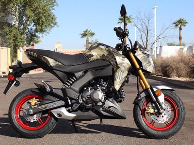 2026 Kawasaki Z125 PRO Cypher Camo Beige - Photo 10