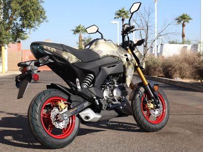 2026 Kawasaki Z125 PRO Cypher Camo Beige - Photo 7