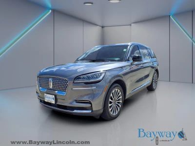 2024 Lincoln Aviator — rear three-quarter view