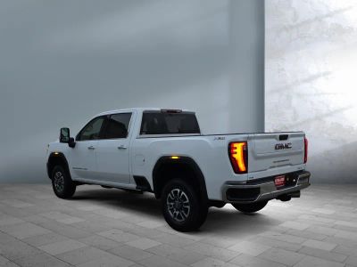 2026 GMC Sierra 3500HD — rear three-quarter view