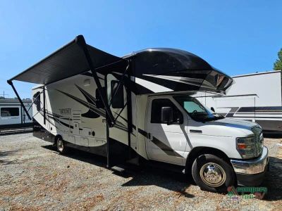 2023 Entegra Coach Odyssey — front three-quarter view