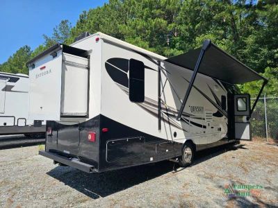 2023 Entegra Coach Odyssey — rear three-quarter view