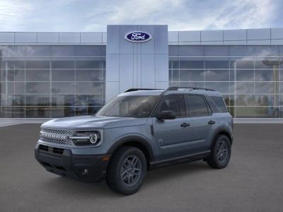 2026 Ford Bronco Sport in G4 Gray — front three-quarter view