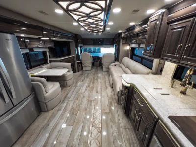 2021 Entegra CORNERSTONE — interior view