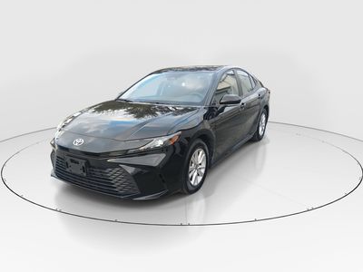 2025 Toyota Camry — rear three-quarter view