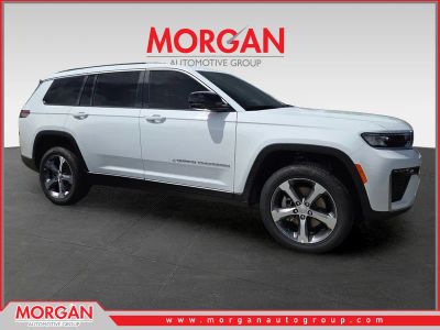 2026 Jeep Grand Cherokee L Limited in White/off-white — front three-quarter view