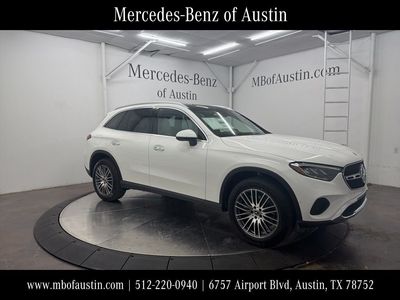 2026 Mercedes-Benz GLC 300 in Polar White — front three-quarter view