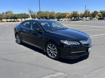 2015 Acura TLX — rear three-quarter view