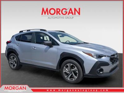 2024 Subaru Crosstrek Premium in Silver — front three-quarter view