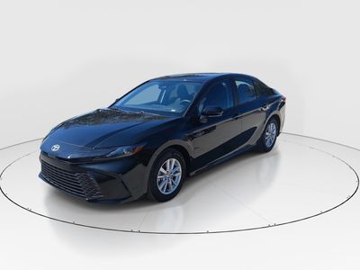2025 Toyota Camry — rear three-quarter view