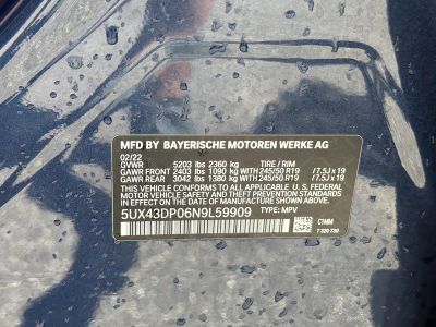 2022 BMW X3 — photo 33 view