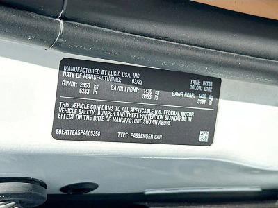 2023 Lucid Air — photo 30 view