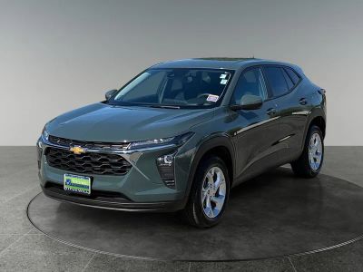 2025 Chevrolet Trax — rear three-quarter view