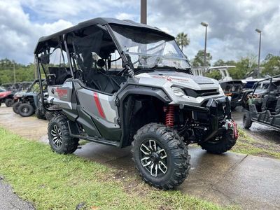2025 Honda Pioneer 1000-5 Trail Special Edition in GRY — front three-quarter view