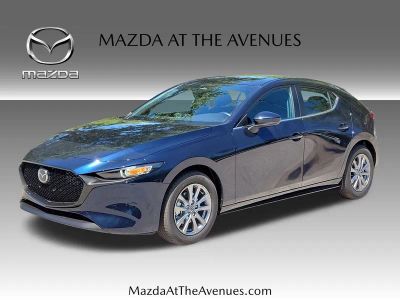 2026 Mazda Mazda3 3 2.5 S Base in Blue — front three-quarter view