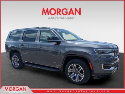 2024 Jeep Wagoneer Series II in Baltic Gray Metallic Clearcoat — front three-quarter view