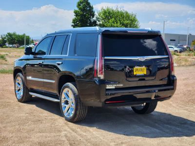 2015 Cadillac Escalade — rear three-quarter view