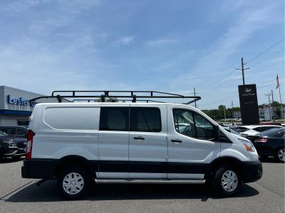 2020 Ford Transit Cargo Van — rear three-quarter view