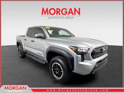 2024 Toyota Tacoma TRD Off-Road in Celestial Silver Metallic — front three-quarter view