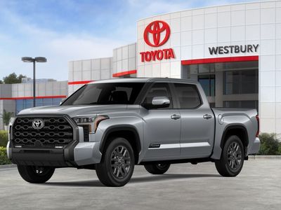 2026 Toyota Tundra Platinum in Celestial Silver Metallic — front three-quarter view