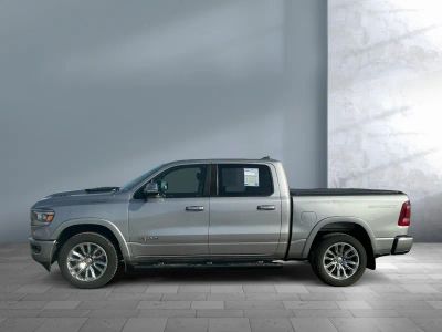 2021 Ram 1500 — rear three-quarter view
