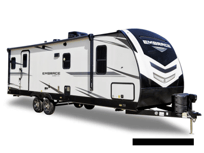 2022 Cruiser Embrace — front three-quarter view