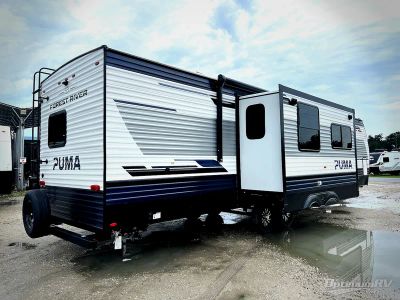 2027 Forest River Puma — rear three-quarter view