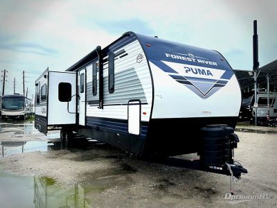 2027 Forest River Puma — front three-quarter view