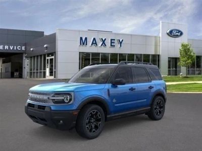 2026 Ford Bronco Sport Outer Banks® in Velocity Blue Metallic — front three-quarter view