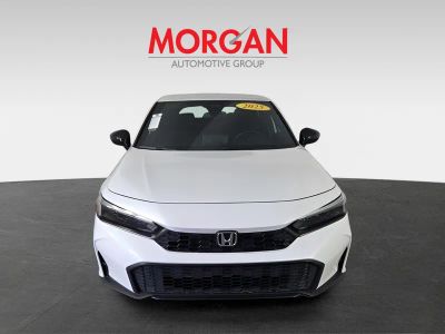 2025 Honda Civic — rear three-quarter view