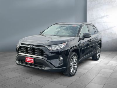 2019 Toyota RAV4 — front three-quarter view