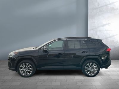 2019 Toyota RAV4 — rear three-quarter view