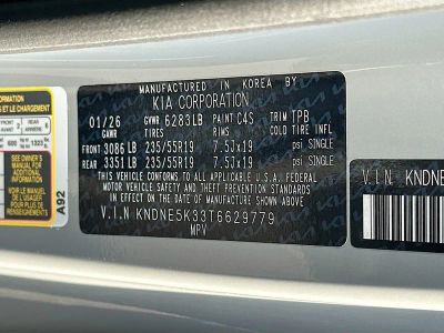 2026 Kia Carnival — photo 34 view