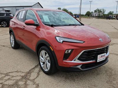 2024 Buick Encore GX Preferred in Sunrise Red Metallic — front three-quarter view