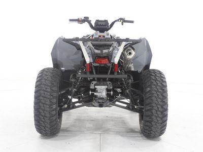 2025 Polaris Scrambler 850 — engine compartment view