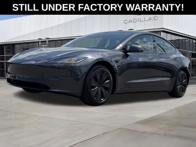 2025 Tesla Model 3 — interior view