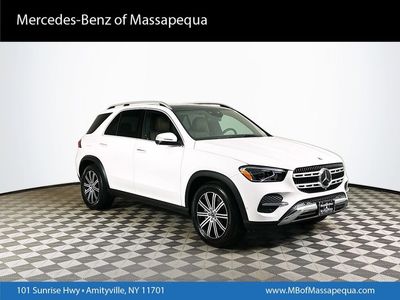 2026 Mercedes-Benz GLE 350 in White — front three-quarter view