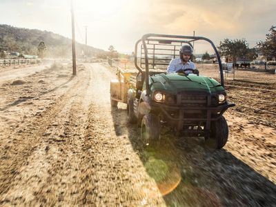 2027 Kawasaki MULE SX — engine compartment view