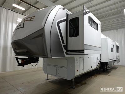 2026 Alliance RV Paradigm — front three-quarter view