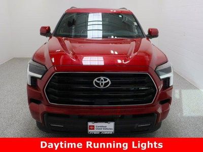 2025 Toyota Sequoia 4WD — rear three-quarter view