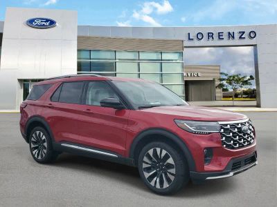 2026 Ford Explorer — rear three-quarter view