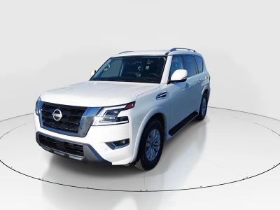 2024 Nissan Armada — rear three-quarter view